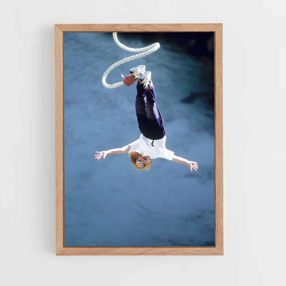 Poster Bungee jumping vide – affiche Saut à l’élastique (vue 4)